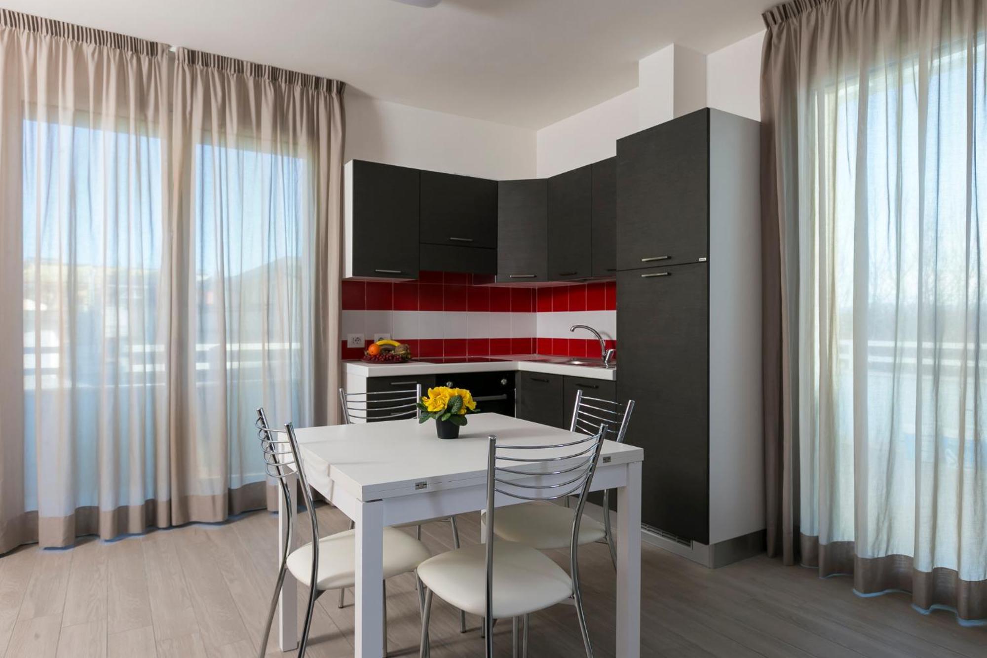 Апарт отель Residenza Riva Azzurra Римини Экстерьер фото